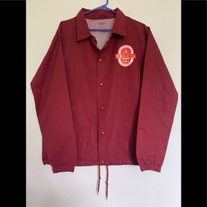 NWOT Blue Crown Asian Beer Jacket